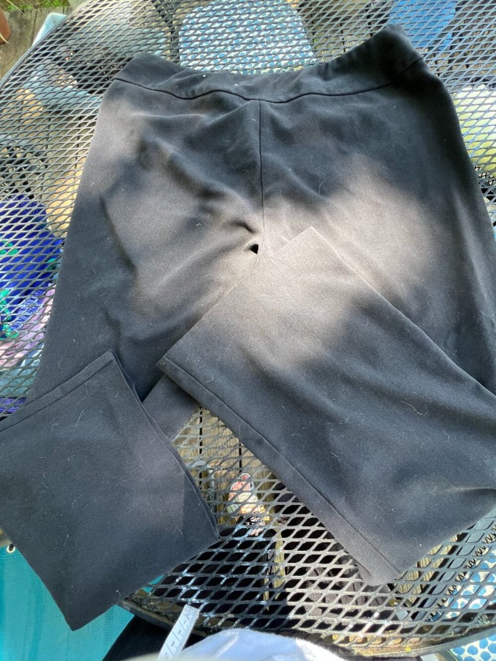 Dress barn leggings bootcut black stretch womens 14 minimalist neutral capsule